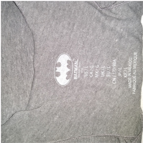 Forever 21 Batman racerback tank top gray size large - Picture 3 of 3